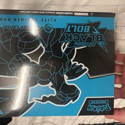 Black Bolt Pokemon Center ETB