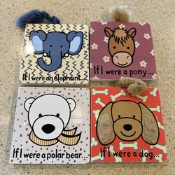 Jelly Cat Touch and Feel Infant Toddler Board Books