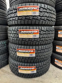 Lt 265/70R17 arroyo tamarock a/t installation and balance include