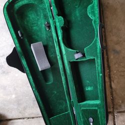 Green Velvet Violin Case