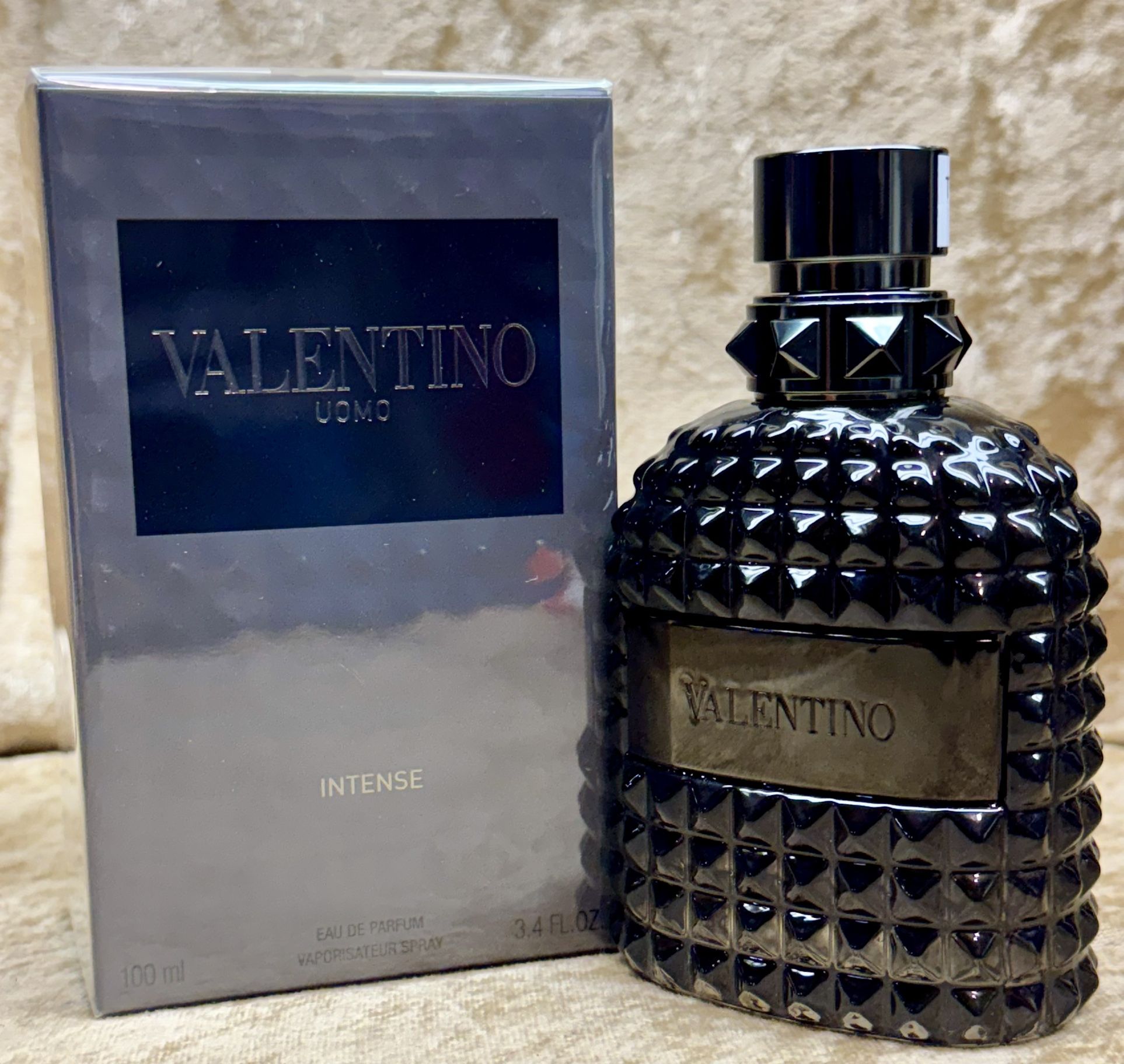Valentino Uomo Intense For Men Eau De Parfum 3.4 Fl. Oz./100 Ml. Sealed Box