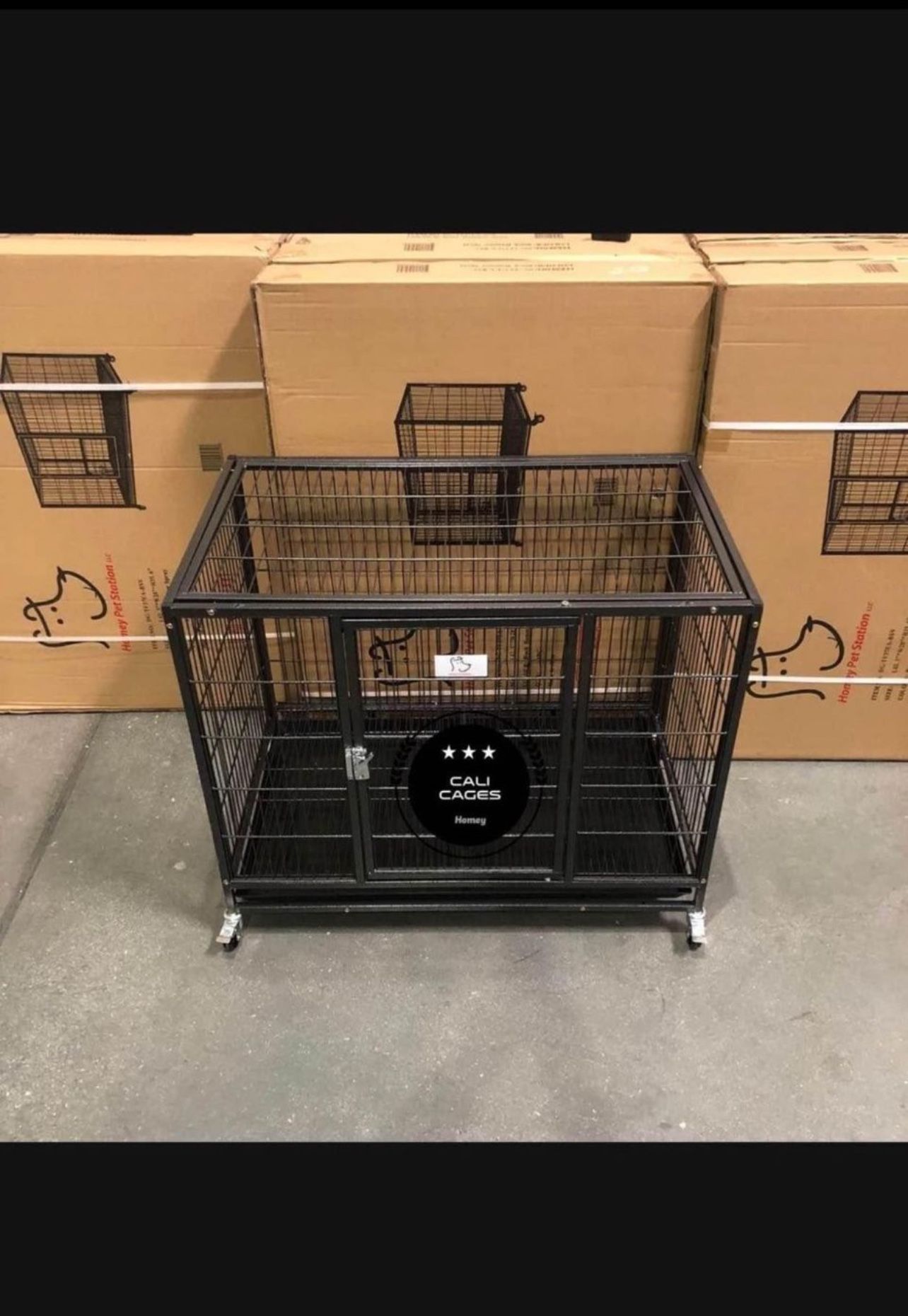 Dog Cage Kennel Size 37” Medium New In Box,New Products : American Fashion Style Bags On Sale