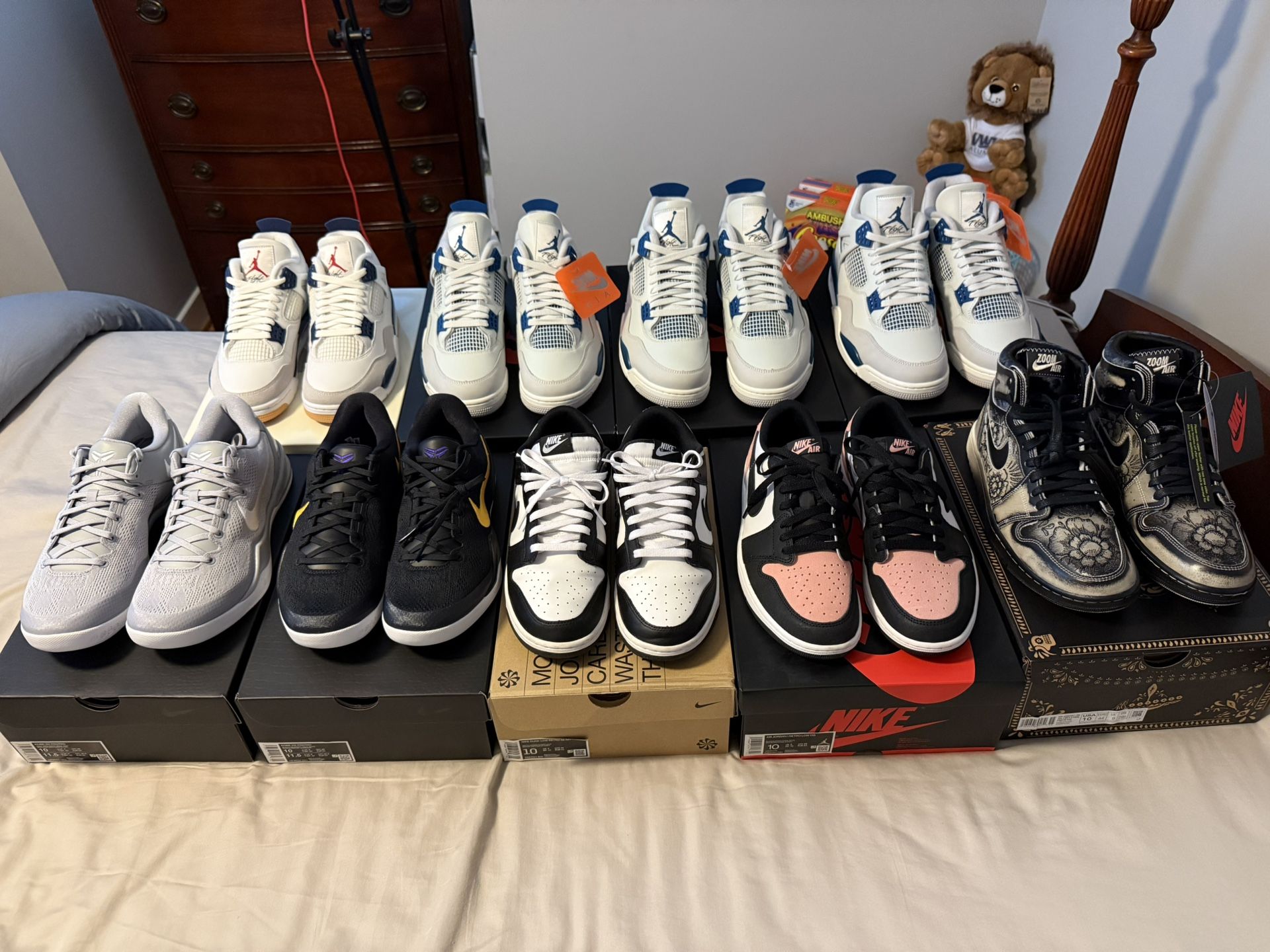 Nike/Jordan Sneakers (sizes In 2nd Pic)