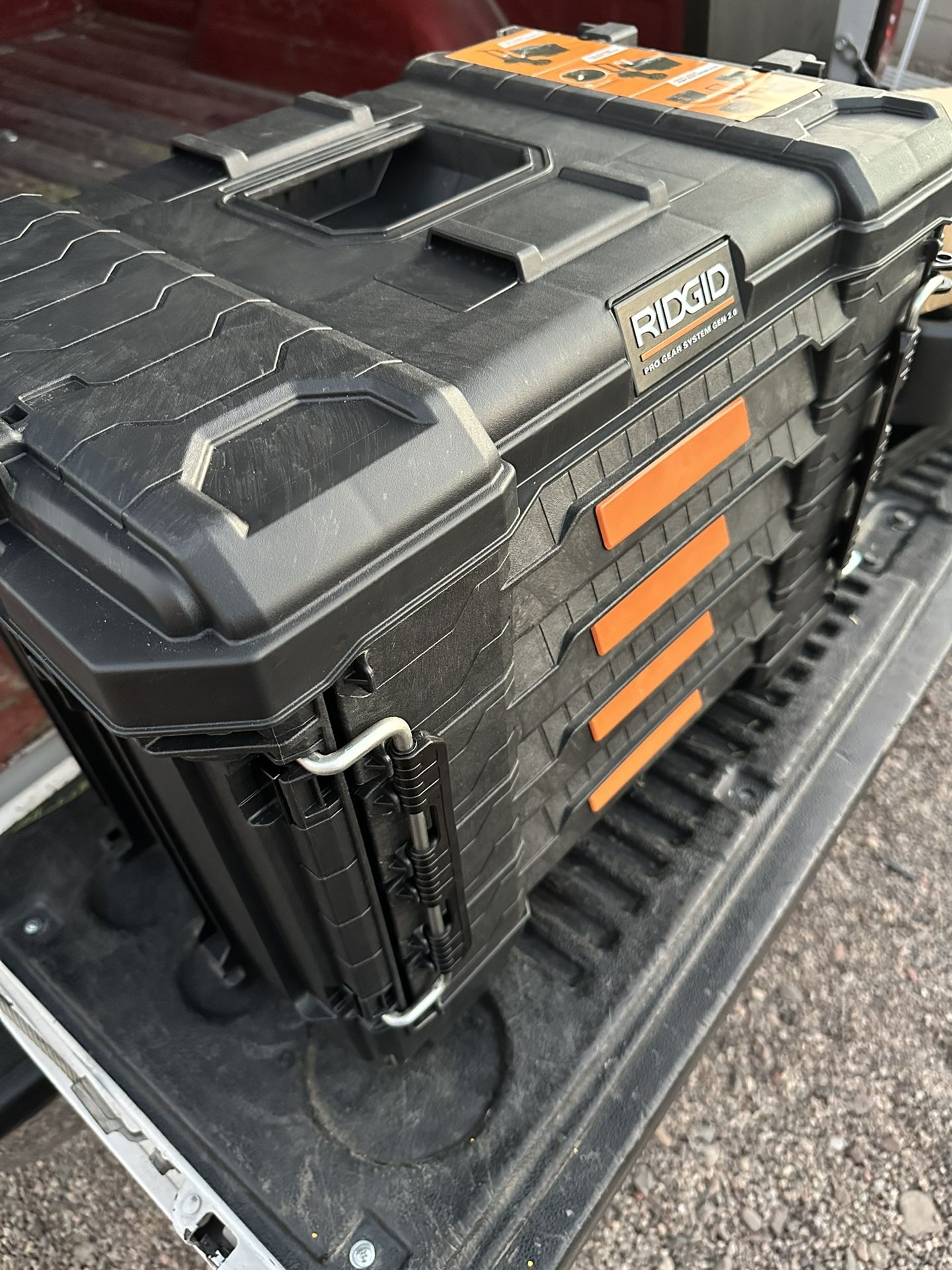 Ridgid pro gear gen 2.0 4 drawers tool box