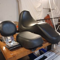 Harley Sundowner Seat W/ Passenger Seat & Luggage Rack