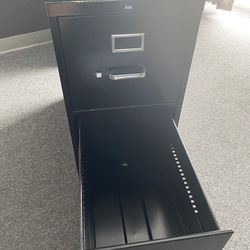 2 Metal File Cabinet 15x27x29