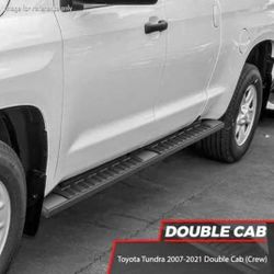 New-Running Boards for Toyota Tundra Double Cab 2007–2021 – 82.6” Heavy Duty Side Steps