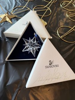 2001 Swarovski Christmas Ornament