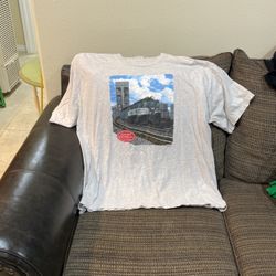 Size 3XL, Vintage New York, Central System, Train T-Shirt.