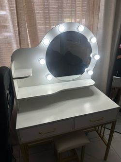 White Vanity