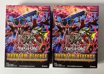 Lot of 2 Yu-Gi-Oh Phantom Revenge TCG Box (English Edition) NEW Sealed
