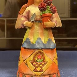 Stunning Jim Shore “Angel Of Persistence” Figurine - Retired 