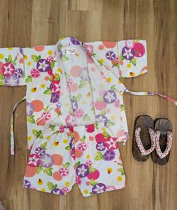 Girls yukata, summer festival clothes