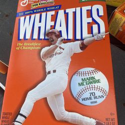 Wheaties Box  With Cereal 