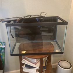 20 Gallon tank And Hygger Multi Color Light NEVER USED 