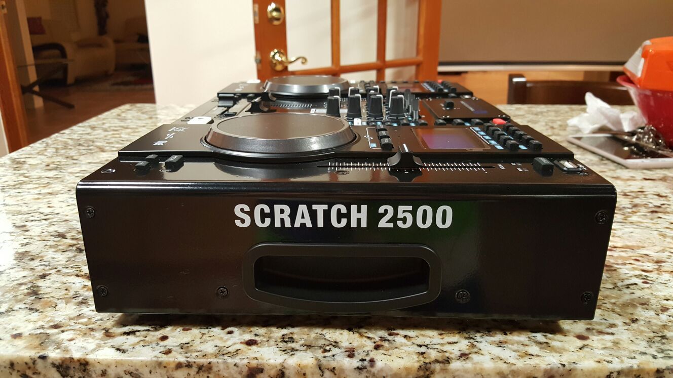 Dj mixer edison professional scratch 2500 portable dj system for sale