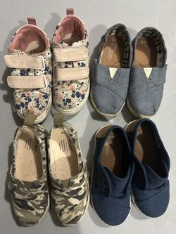 Toms Toddler Shoes- Size 9