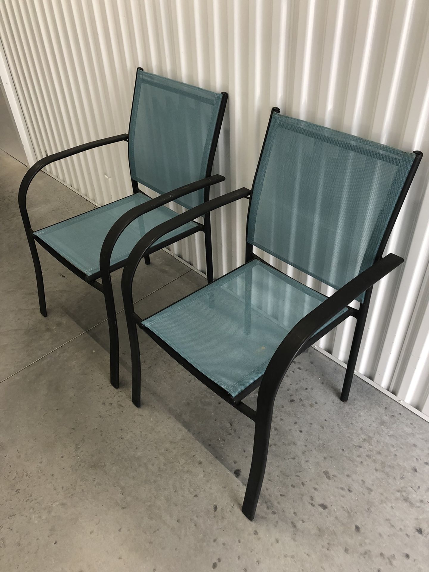 2-Outdoor Armchairs