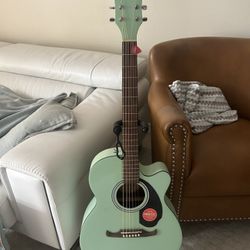 Fender acoustic-electric guitar 