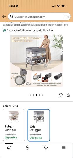 Baby diaper changer