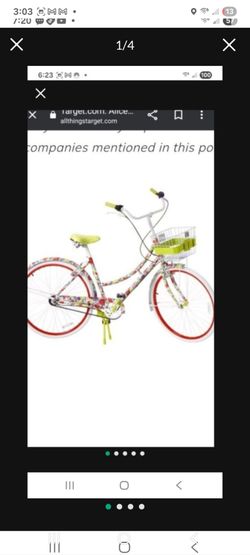 Alice & Olivia 3 speed Bike