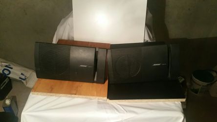 Bose bookshelf speakers model 100 right and left