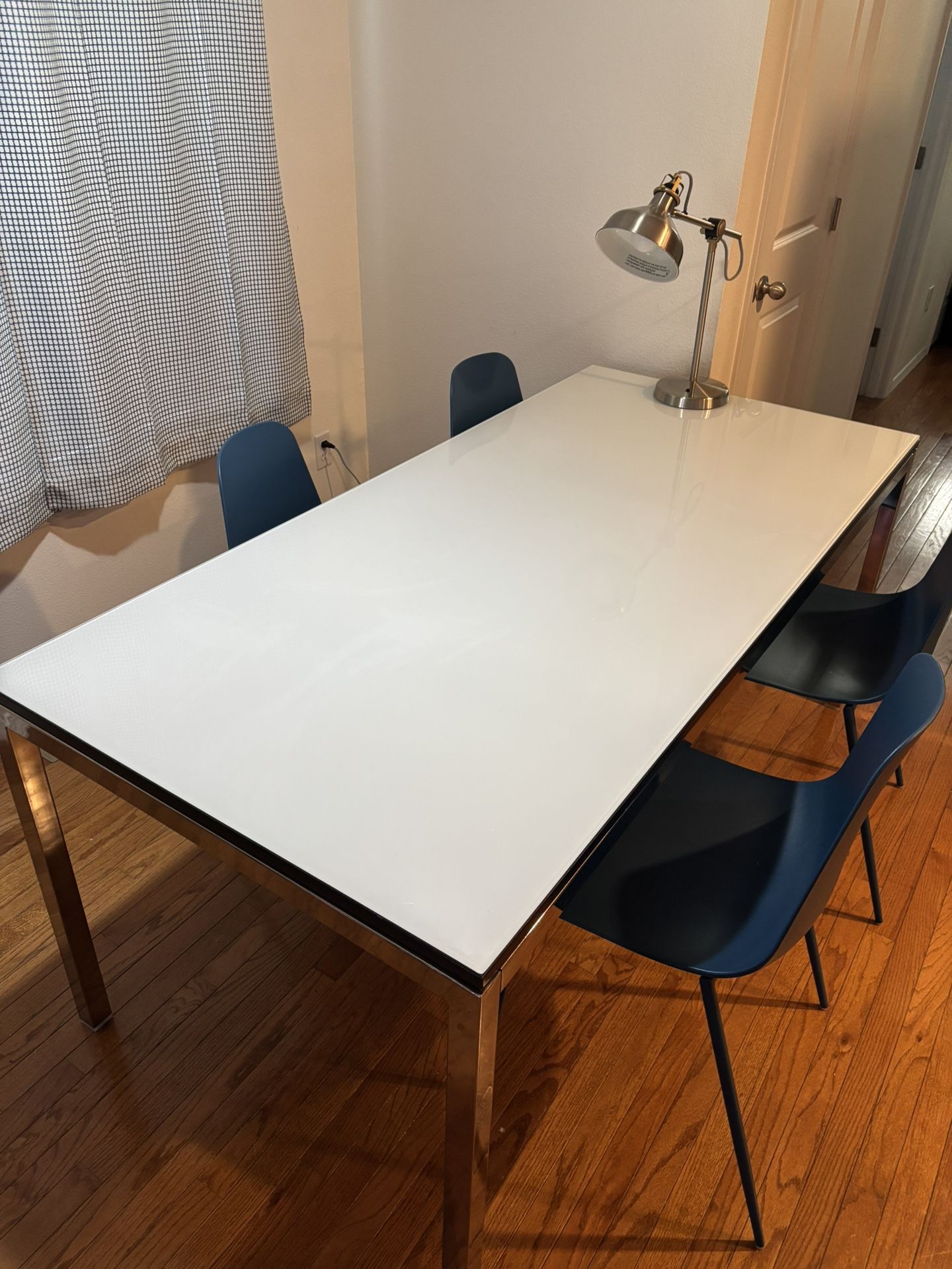 IKEA Glass Top Dining Table