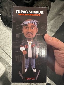 Tupac Shakur SGA Bobblehead Baltimore Orioles