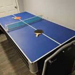 Air hockey/ping pong/pool table combo Smallish