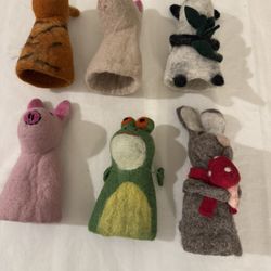 Woolen Felted Puppets