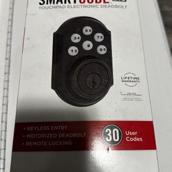 NEW Kwikset Touchpad Electronic Deadbolt