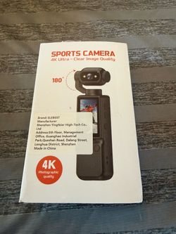 Elebest 4K Sports Camera with 180° Rotation