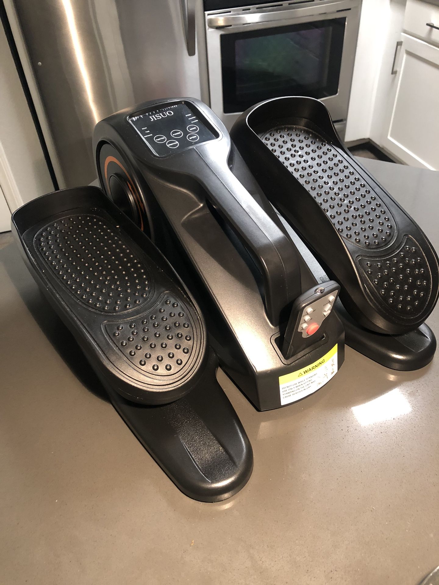 JIsuo Under Desk Elliptical Machine Digital Lcd Monitor