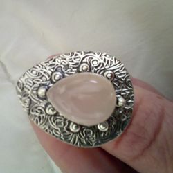 925 Silver ring with stone