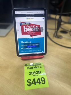 HUGE SALE IPAD MINI 6 256GB WIFI ONLY
