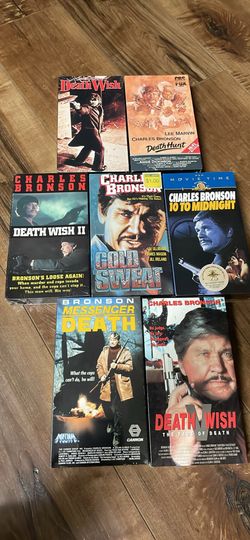 Charles Bronson vcr Tapes