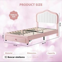 Base De Cama Para Niña