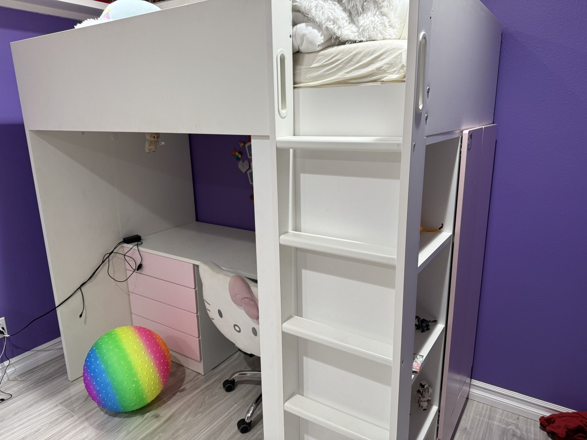 Loft Bed With Desk IKEA, image size:1920x1440