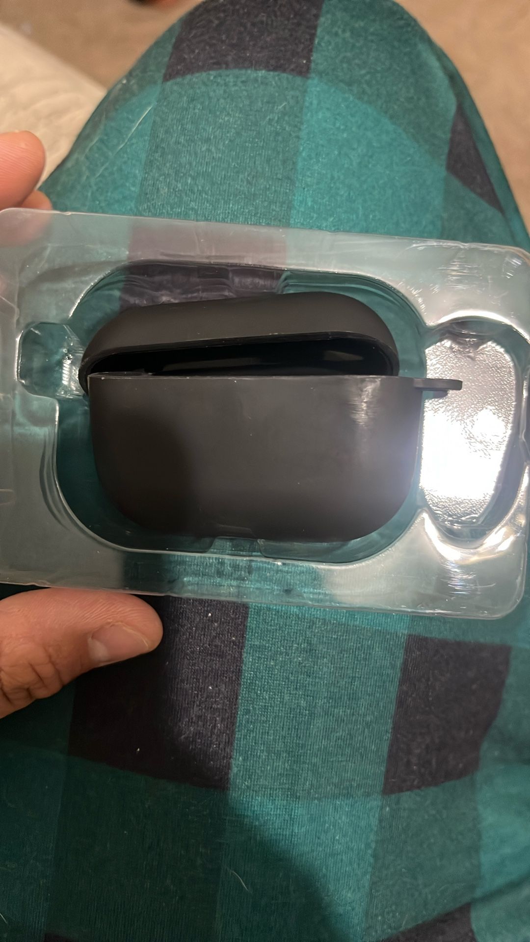 Air Pods Cover Matt Black