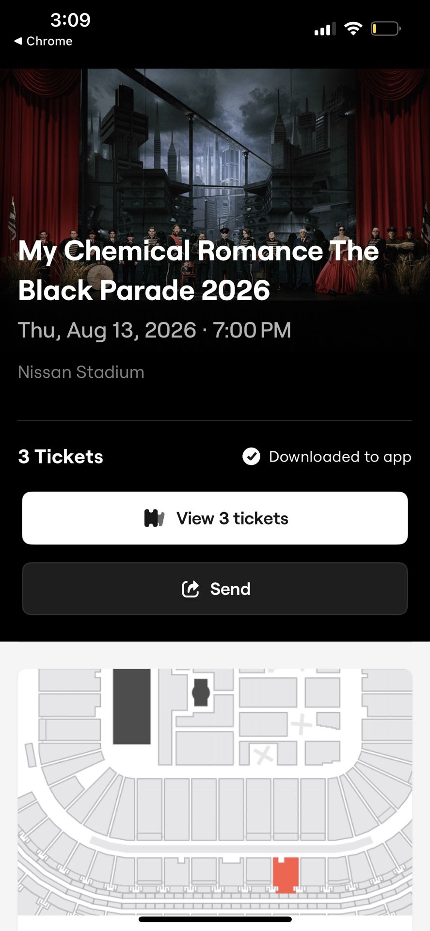 My Chemical Romance Tickets - Nashville