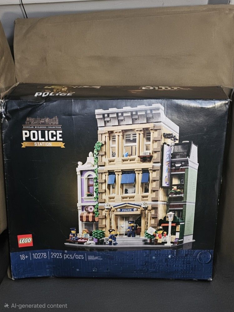 LEGO 10278 Police Station - Modular Buildings Collection - New/Sealed
​Brand New LEGO Creator Expert 10278 Police Station (2923 Pieces)