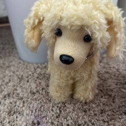 American Girl Apricot Poodle Dog