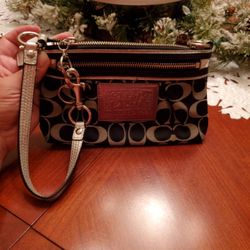 Coach wristlet