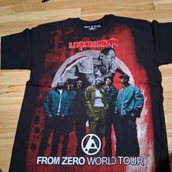 NEW LINKIN PARK FROM ZERO WORLD TOUR T-Shirt collection size XLarge unisex (for men or women) material cotton, excellent quality
