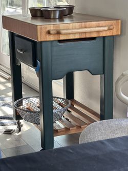Butcher Block Cart