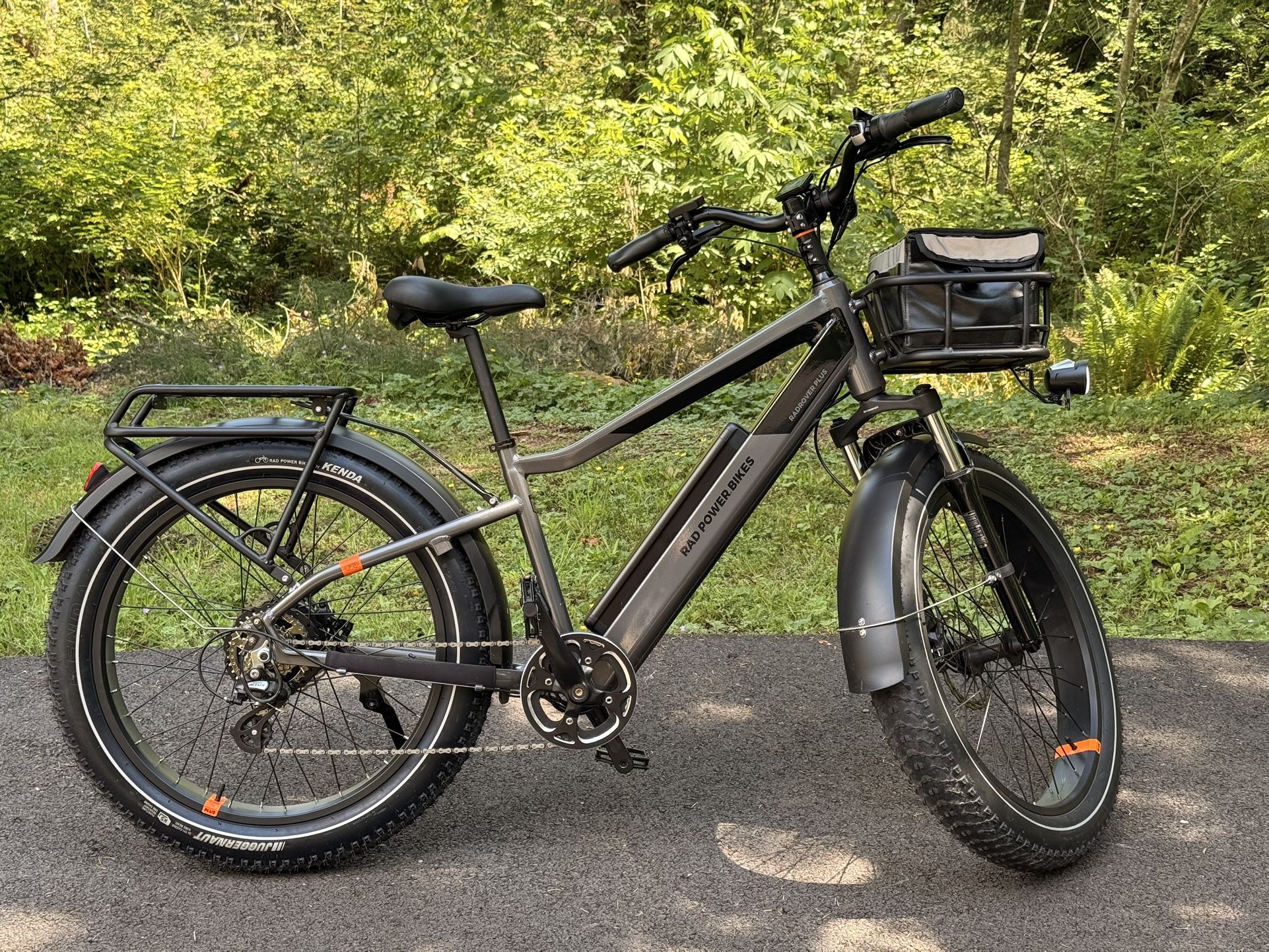 Radpower RadRover 6 Plus step over ebike fat tire mountain bike