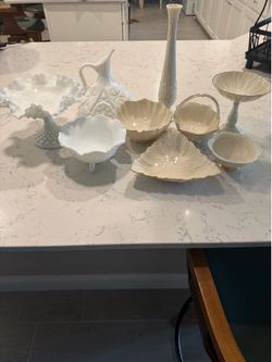 Collection of Lenox and white china