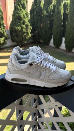 Nike Air Max Command in a light grey or summit white colorway. Mens size 10”