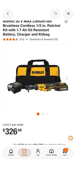 DeWalt ratchet