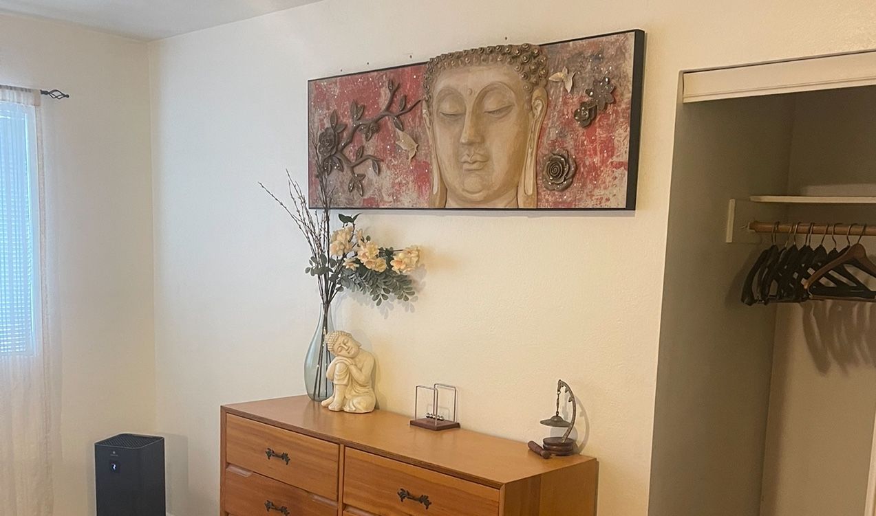 Buddha Wall Art - Paid Over 350.00 (Dresser For Sell Also Check Site)